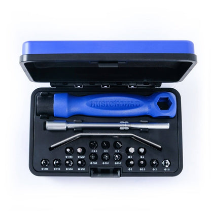 MUSIC NOMAD Guitar Tech Schraubendreher- und Schraubenschlüssel-Set – MN229