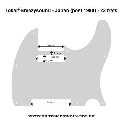 Schlagbrett für Tokai Breezy Sound - Modern Japan