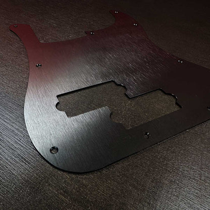 Anodized Aluminum Pickguard for Fender Precision Bass - Black